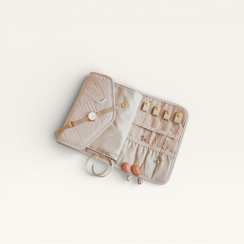 Pochette à bijoux de voyage