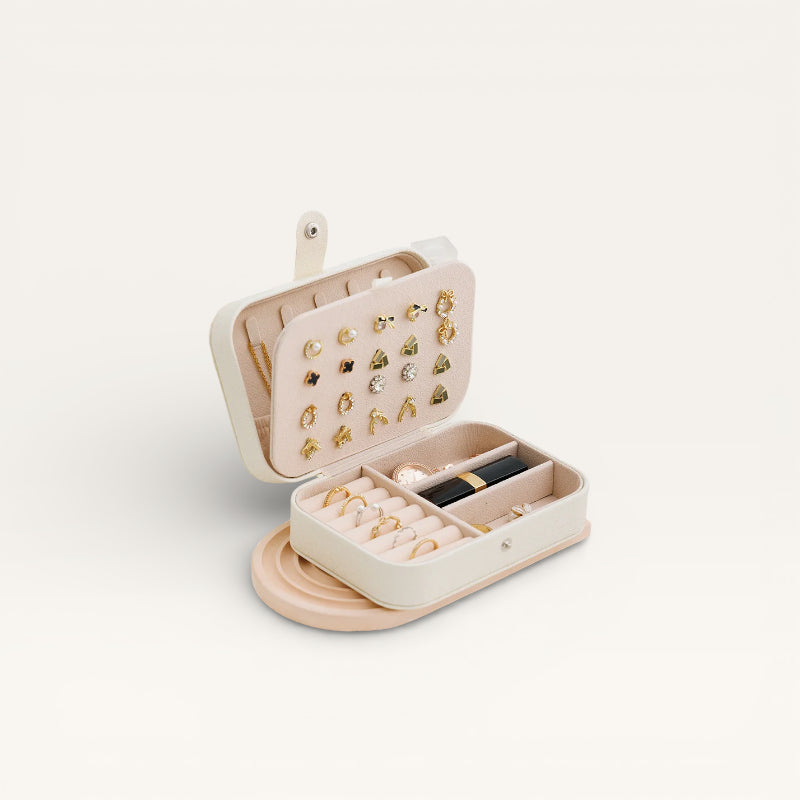 Boîte à bijoux pour voyage
