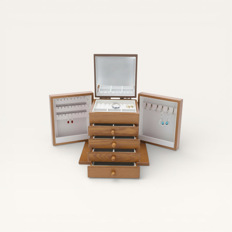 Coffret à bijoux en bois