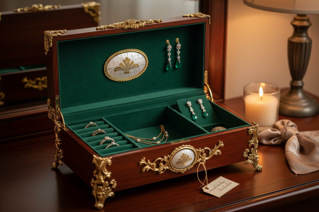 Idée cadeau femme qui a déjà tout : l'écrin à bijoux qu'elle n'achèterait jamais pour elle-même