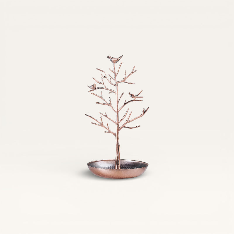 Arbre à Bijoux en métal de couleur bronze