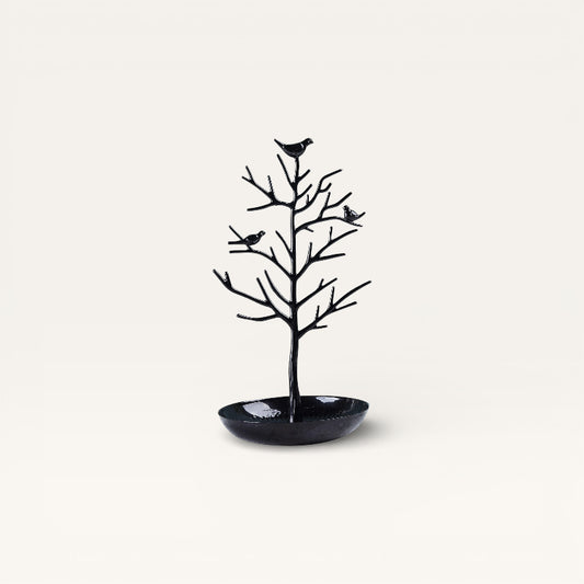Arbre à Bijoux en métal noir
