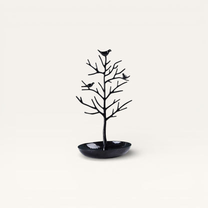 Arbre à Bijoux en métal noir présentation