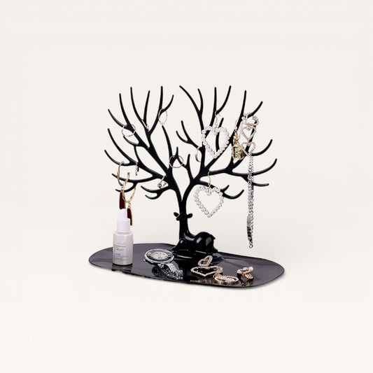 Arbre à bijoux cerf noir