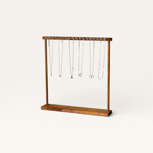 Porte collier en bois