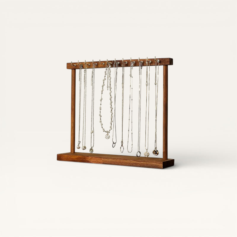 Porte collier en bois