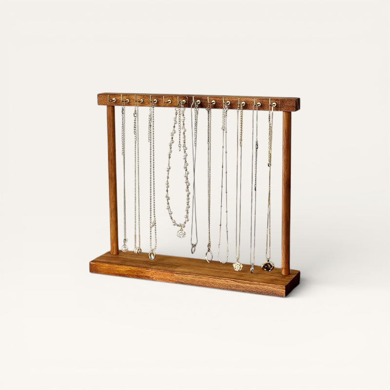 Porte collier en bois