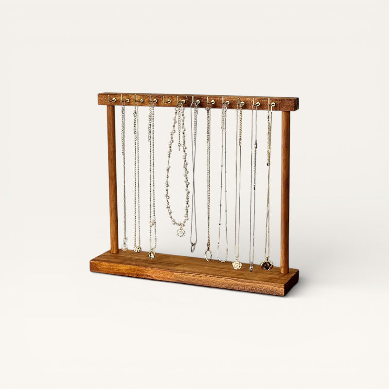 Porte collier en bois