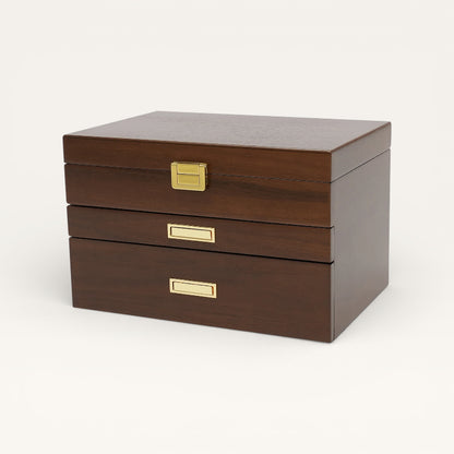 Boîte à bijoux en noyer