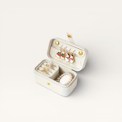 Mini boîte à bijoux de voyage