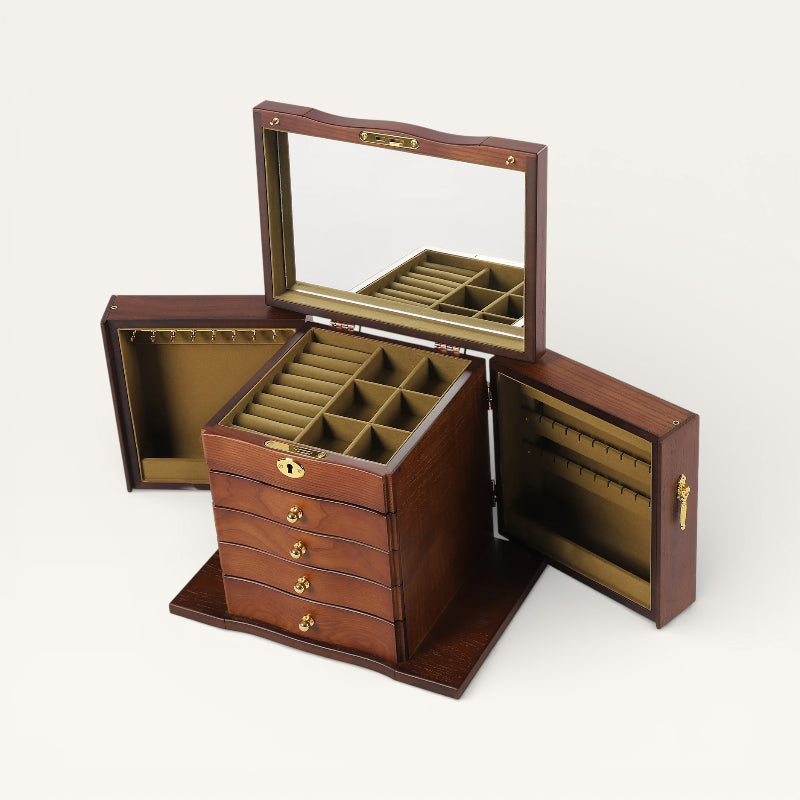 Grande Boîte à bijoux en bois