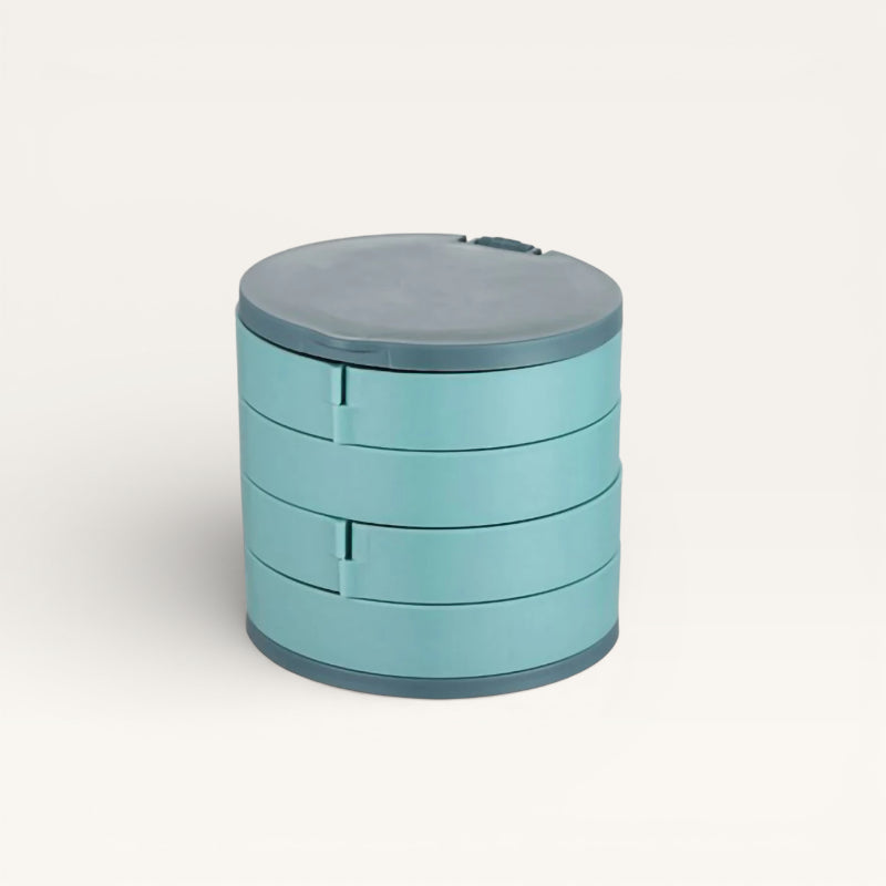 Boîte à bijoux rotative