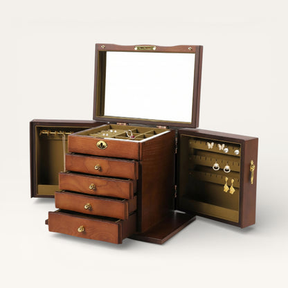 Grande Boîte à bijoux en bois