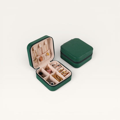 Boîte à bijoux de voyage compact