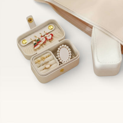 Mini boîte à bijoux de voyage