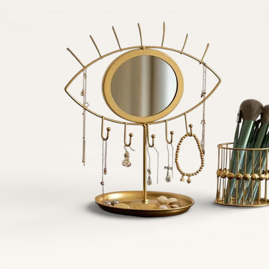 Porte Bijoux miroir oeil