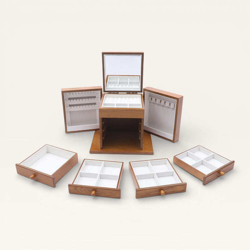 Coffret à bijoux en bois