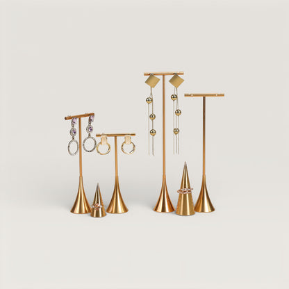 Porte boucle d'oreille en métal