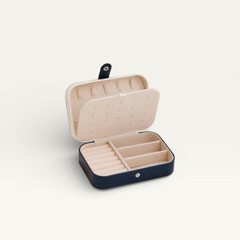 Boîte à bijoux pour voyage