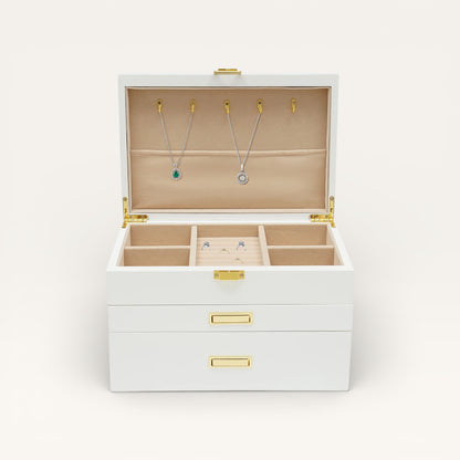 Boîte à bijoux en noyer