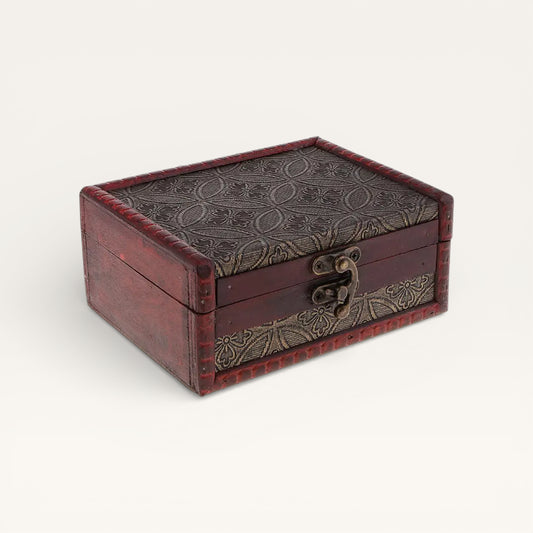 Boîte à Bijoux ancienne en bois