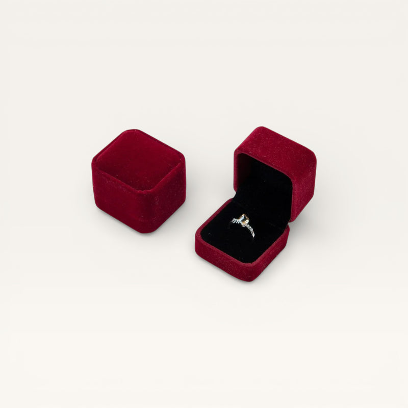 Écrin à Bague en velours