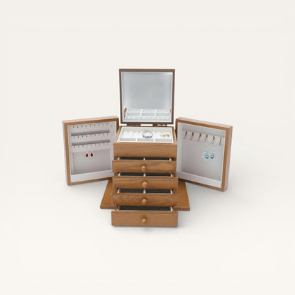 Coffret à bijoux en bois