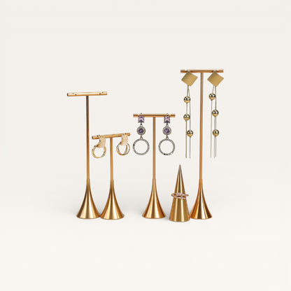 Porte boucle d'oreille en métal