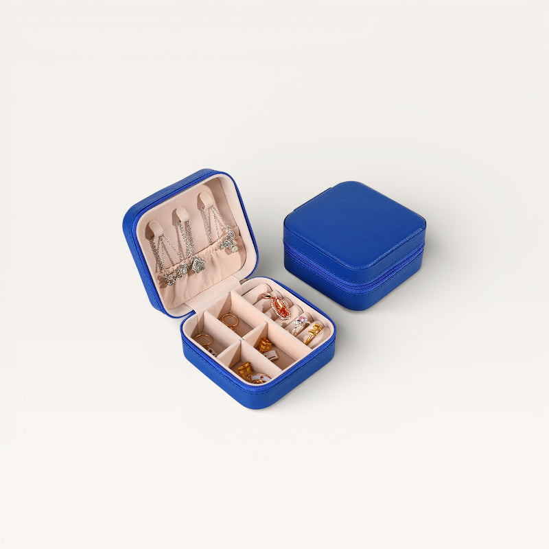 Boîte à bijoux de voyage compact