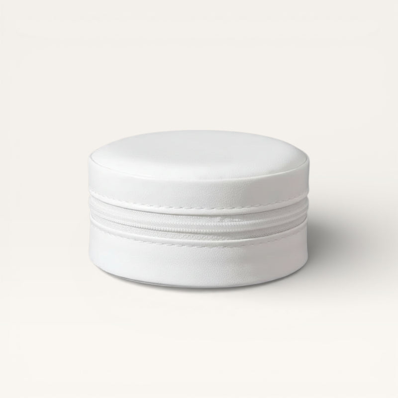 Boîte à bijoux de voyage en cuir