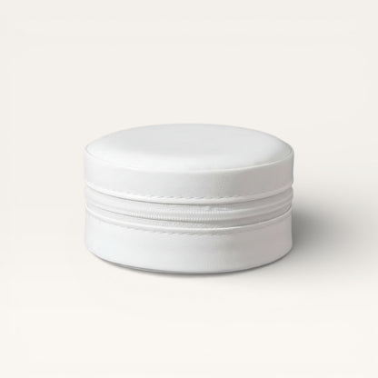 Boîte à bijoux de voyage en cuir