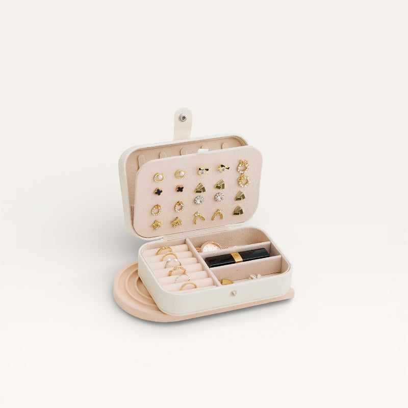 Boîte à bijoux pour voyage