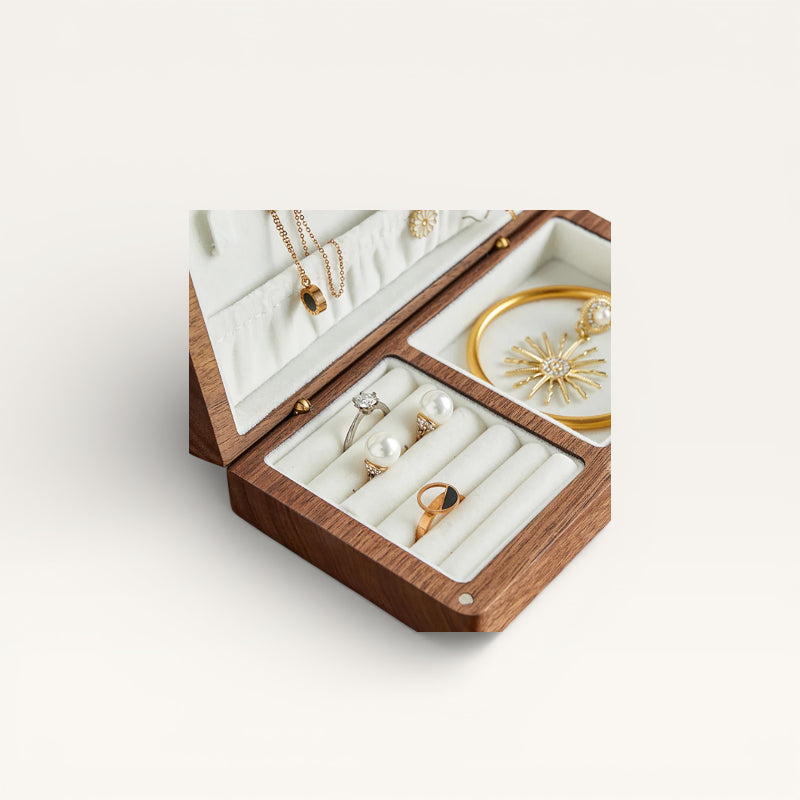 Petite Boîte à Bijoux en bois