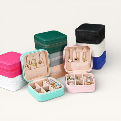 Boîte à bijoux de voyage compact
