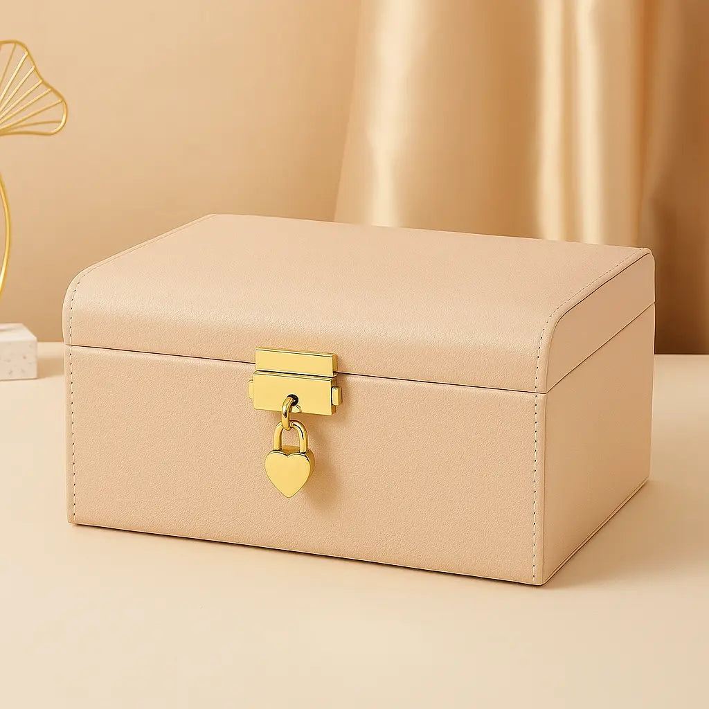 Boite a bijoux avec cadenas