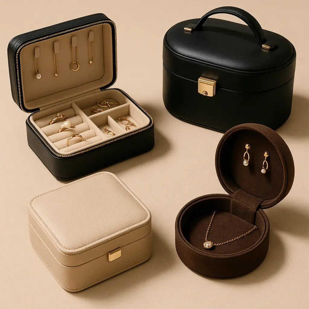 Assortiments de boites à bijoux